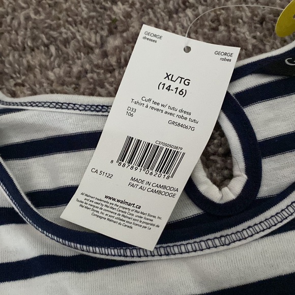 Striped Children’s Dress from George - Picture 2 of 2